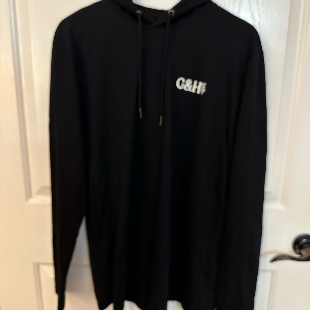 Black Men's Hoodie Save The Pups